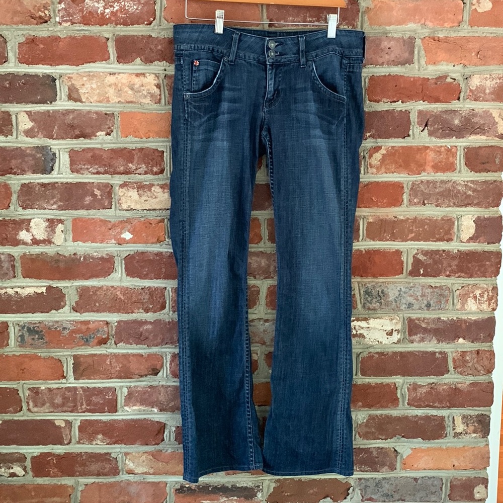 Hudson Jeans Size 28- STYLE # W170DHA Signature Boot Cut stretch
